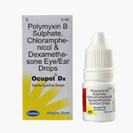 Ocupol DX 5ml جراثیم سے پاک آنکھ/کان کے قطرے 1s