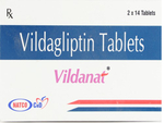 Vildanat 50mg Tablet 14s