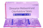 ओल्मेजेस्ट सीएच 40mg/12.5mg टैबलेट 10s के बा