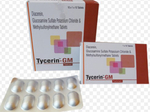 टायसेरिन जीएम 750mg/50mg/250mg टैबलेट 10s
