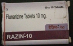 रजिन 10 मिलीग्राम गोली 10s के बा