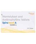 Spiromont A 200mg/10mg Tablet 10s