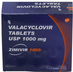 Zimivir 1000mg Tablet 3s