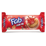 Parle Fab Jam In Cream Biscuits 55gm
