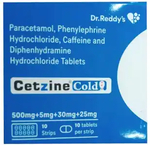 Cetzine Cold Tablet 10s