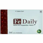 Fe Daily 12mg Tablet 10s