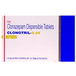 Clonotril 0.25mg Tablet DT