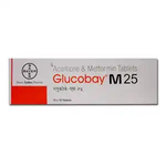 Glucobay M 25 Tablet 10s