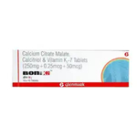 Bon K2 0.25mcg/250mg/50mcg Tablet