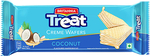 Britannia Treat Creme Wafers Coconut 60gm