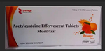 Mucifizz 600mg Effervescent Tablet Orange SF 10s