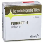 वर्माक्ट 6mg टैबलेट 4s के बा