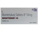 Monteder 10mg Tablet 10s