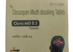 क्लोवास 0.25mg टैबलेट एमडी के बा