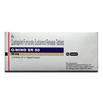 Q-Mind SR 50mg Tablet 10s