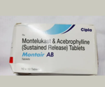 Montair AB 200mg/10mg Tablet SR 10s