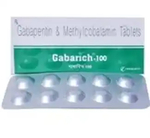 गैबैरिच 100mg/500mcg टैबलेट