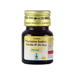 थाइरोप 25mcg गोली 120s के बा