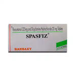 Spasfiz 20mg/325mg Tablet 10s