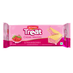 Britannia Treat Creme Wafers Strawberry 60gm
