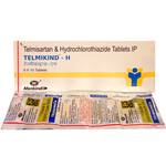 Telmikind H 40mg/12.5mg Tablet 10s