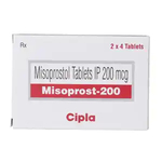 मिसोप्रोस्ट 200mcg गोली 4s के बा