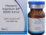 Heparen 5000IU Injection 5ml