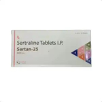 सेर्टन 25mg गोली 10s के बा