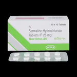 सेर्टिमा 25mg टैबलेट 10s के बा
