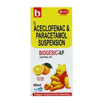 Biogesic AP 60 ml Syrup Orange Flavour