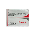 एनवास 5mg टैबलेट 15s के बा
