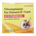 E D Phenicol Eye Capsule 100s