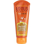 Lotus Herbals Safe Sun Detan face Pack 100gm