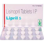 लिप्रिल 5 गोली 15s के बा
