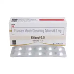 एटिजेप 0.5mg टैबलेट एमडी 10s के बा