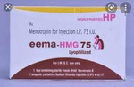 Eema Hmg 75IU انجکشن 1s