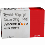 Atorec CV 20mg/75mg Capsule 10s
