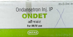 ओंडेट 2mg इंजेक्शन 10 मिलीलीटर के बा