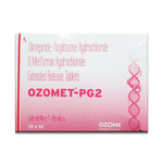 Ozomet PG 2mg/500mg/15mg Tablet ER 15s