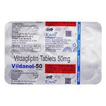 Vildanol 50mg Tablet 15s