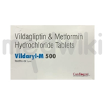 Vildaryl-M 500 Tablet