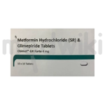 Obimet GX Forte 4mg Tablet SR