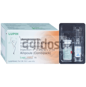 लुपी एचएमजी 75IU इंजेक्शन 1s