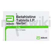Vertifyl 8mg Tablet 10s