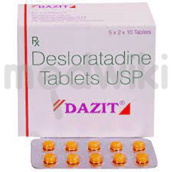 डैज़िट 5mg टैबलेट 15s