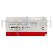 सीटीडी-एमटी 12.5mg/25mg/40mg टैबलेट ईआर 10s