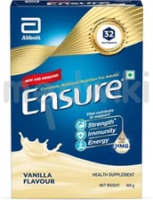 एनिस्योर कंप्लीट बैलेंस्ड न्यूट्रिशन ड्रिंक एडल्ट्स वेनिला रिफिल 400 जी एम