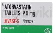 ज़िवास्ट 5मिलीग्राम टैबलेट 10एस