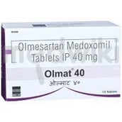 ओलमेट 40एमजी टैबलेट 15s