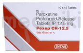 पेक्सेप 12.5एमजी टैबलेट सीआर 15एस